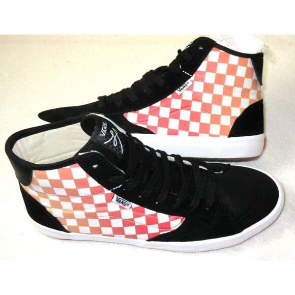 Vans Men's The Lizzie Checkerboard Black Multi Lizzie Armanto shoes Sizes NIB - Picture 2 of 6